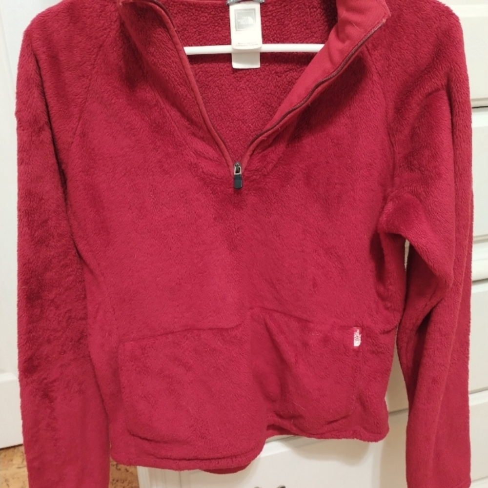 North Face plush pullover
